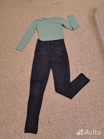 Джинсы,футболки на девочку подростка