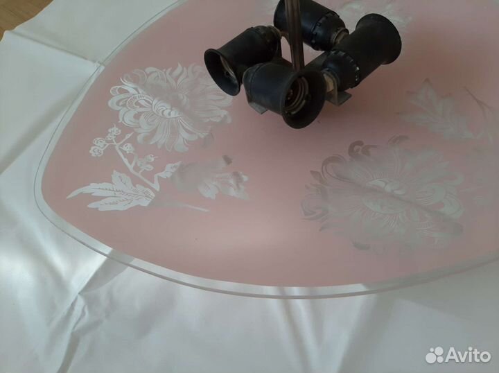 Люстра стекло б/у СССР