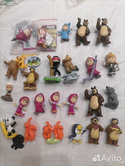 Киндер игрушки (много)