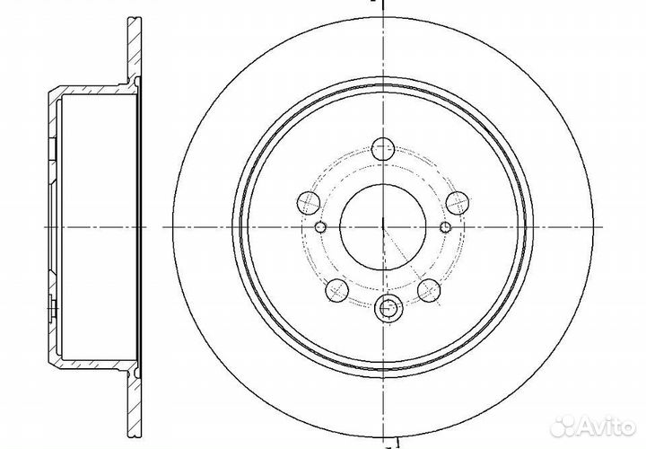 Диск Тормозной G-Brake GR01590