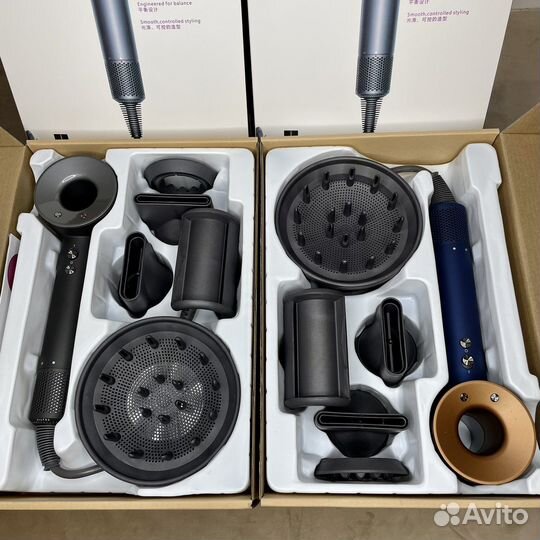 Dyson фен 5в1 1600w с магнитными насадками