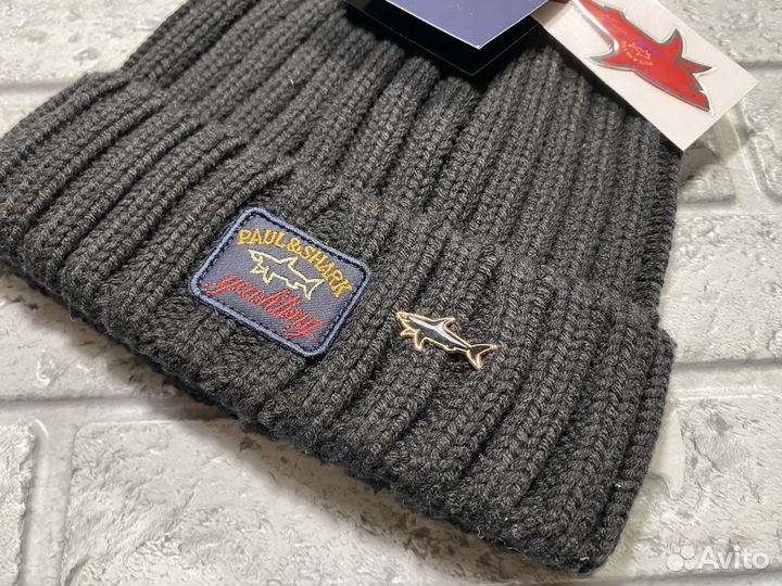Люкс шапка Paul & Shark новинка 2023