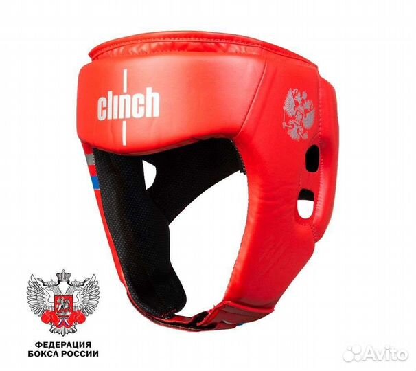 Шлема и перчатки боксёрские clinch