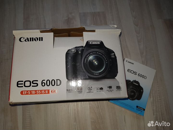 Фотоаппарат Canon EOS600D