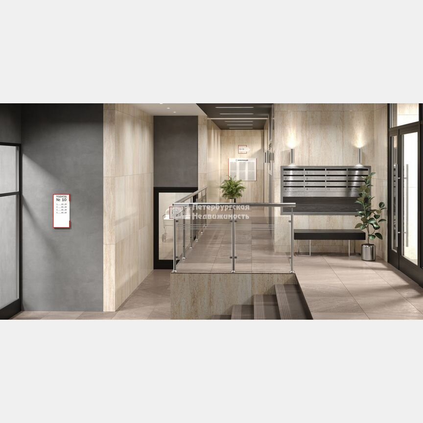 2-к. квартира, 53,2 м², 1/4 эт.