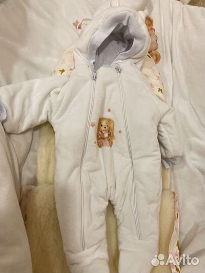 Комплект на выписку зимний