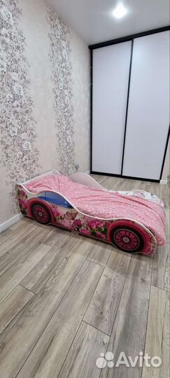 Детская кровать от 3 лет для девочки