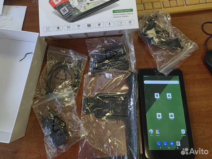 GPS Навигатор Планшет Навител 7 дюймов Андроид