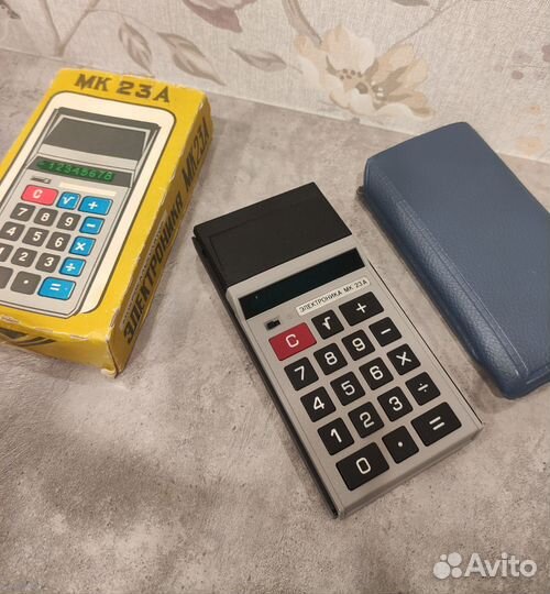 Микрокалькулятор СССР Электроника мк 23 А