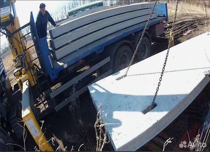 Плиты у нас с проушинами