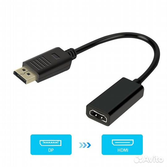 Переходник displayport в hdmi