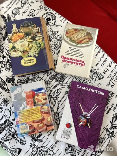 Книги по кулинарии,книга по вязанию