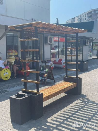 Бетонные лавочки на заказ и в наличии