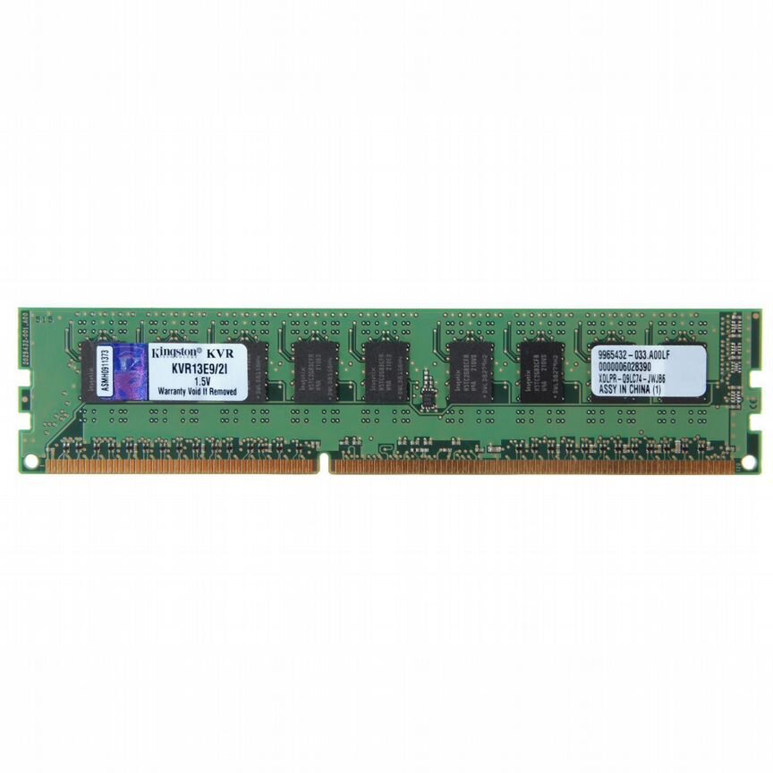 [KVR13E9/2I] Оперативная Память Kingston 2gb Kvr13e9/2i