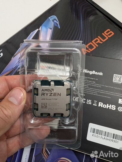 Ryzen 7 7700 +b650m +32Gb DDR5 +1Tb SSD+Кулер