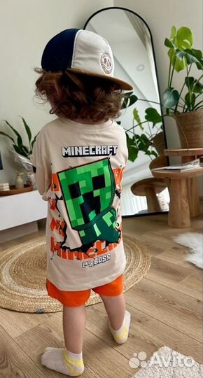 Minecraft костюм zara 2-3 года (98 см)