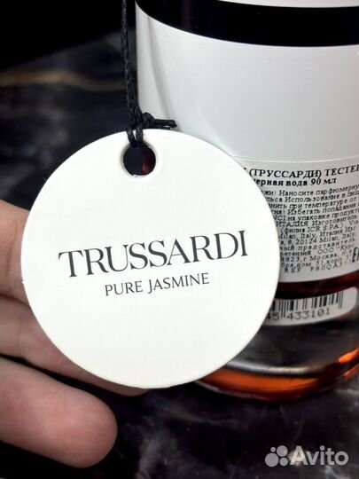 Trussardi pure jasmine edp 90мл тестер