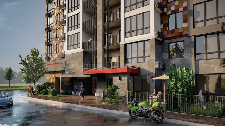 2-к. квартира, 58,8 м², 10/17 эт.