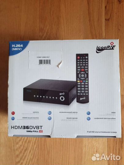 Мультимедиа плеер iconBIT HDM36 DVB-T