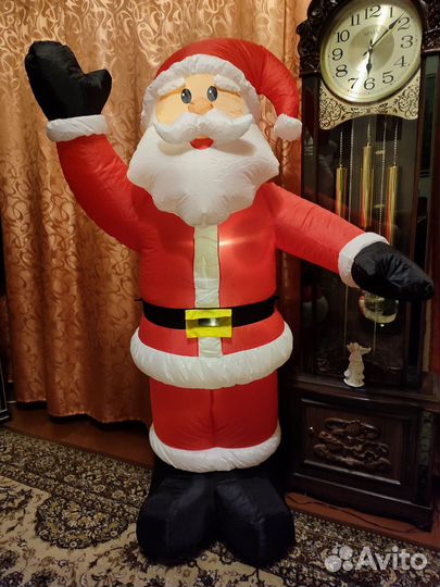 Дед мороз 150см. с подсветкой