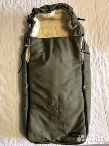 Детский зимний конверт на овчине womar