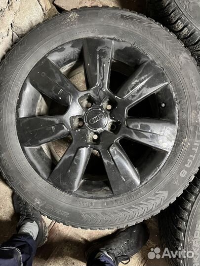 Зимняя резина с дисками r17