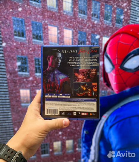 Человек паук майлз моралес ps4 ps5