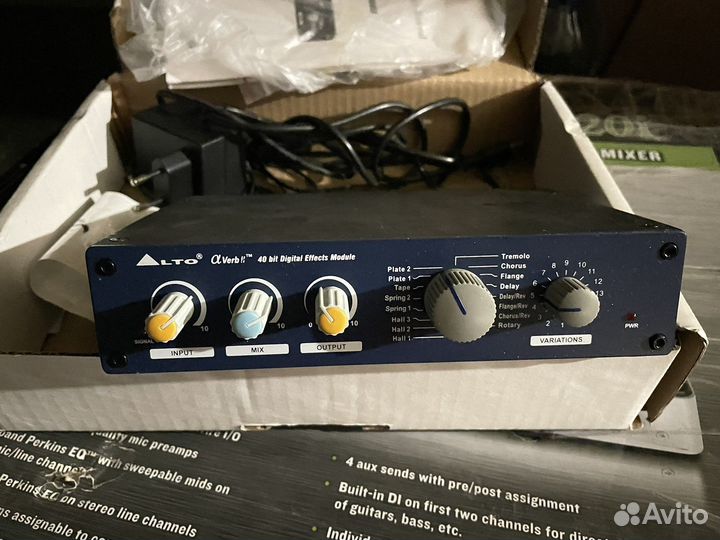 Процессор эффектов Alto Alpha verb II