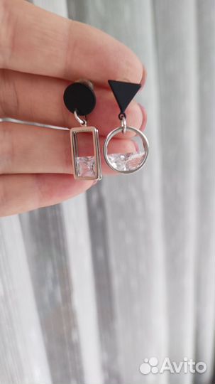 Серьги бижутерия