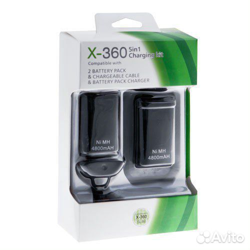 Набор 5в1 Play & Charge Kit для джойстика xbox360