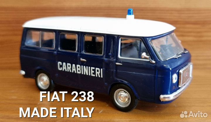 Модель fiat 238 1/43