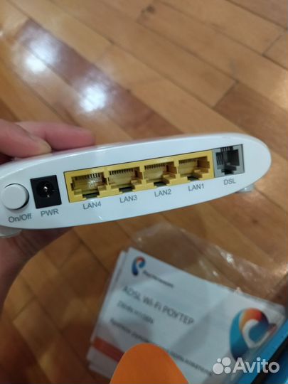 Adsl Wi-Fi роутер (Ростелеком)