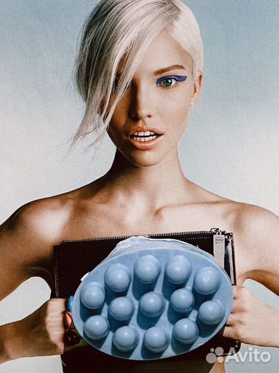 Массажное мыло с люффой