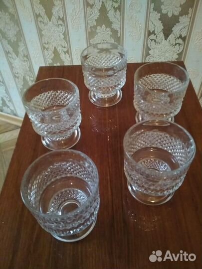 Хрустальные бокалы СССР