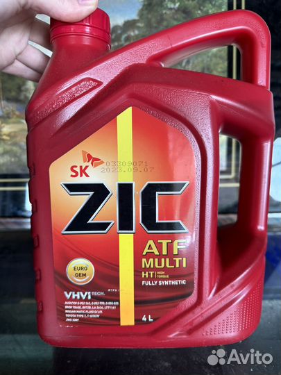 Масло ZIC ATF multi HT
