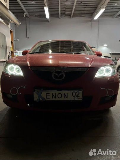 Линзы би-ксенон Mazda 3