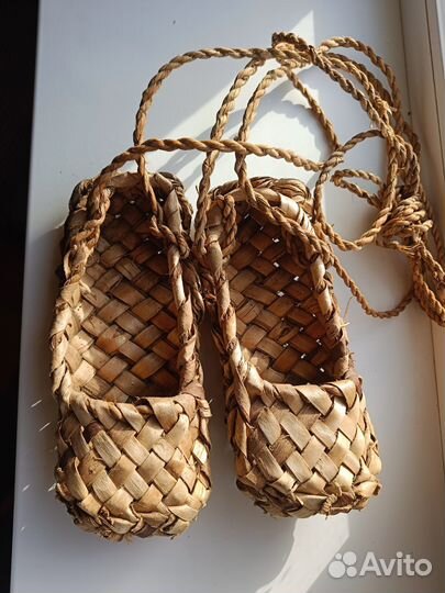 Лапти лыковые