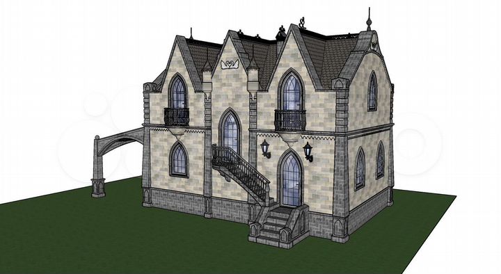 Дом 140 м² на участке 12,4 сот.