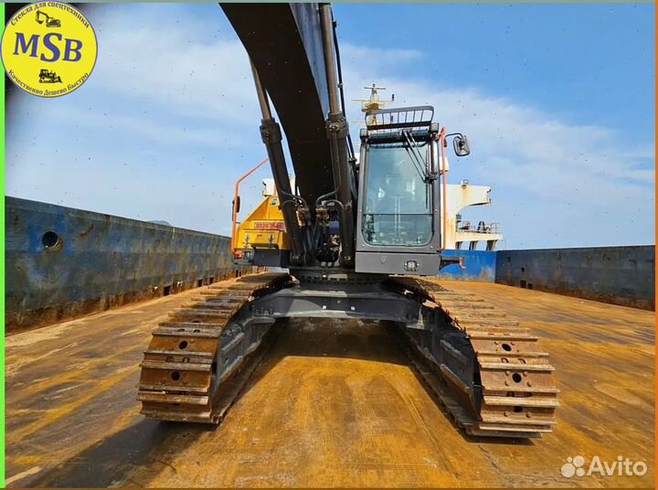Стекло триплекс на Volvo EC480