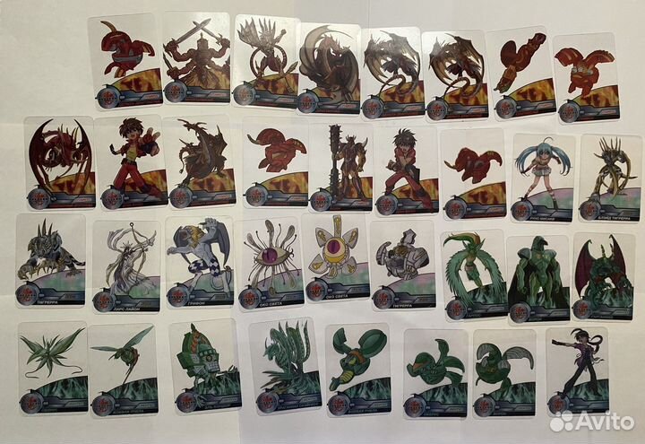 Bakugan отчаянные бойцы карты