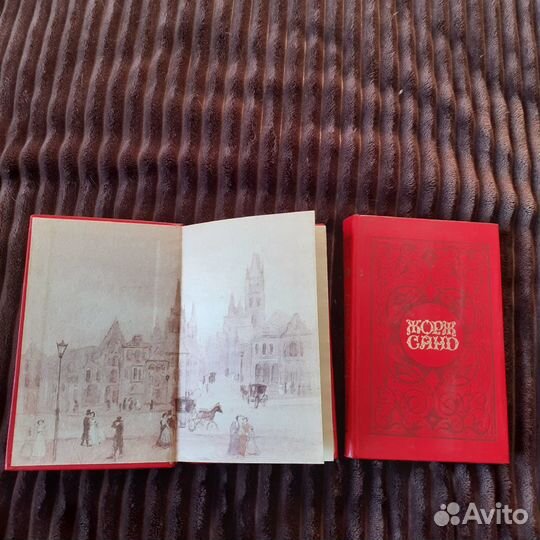 Жорж Санд собрание сочинений в 6 томах 1-2 том