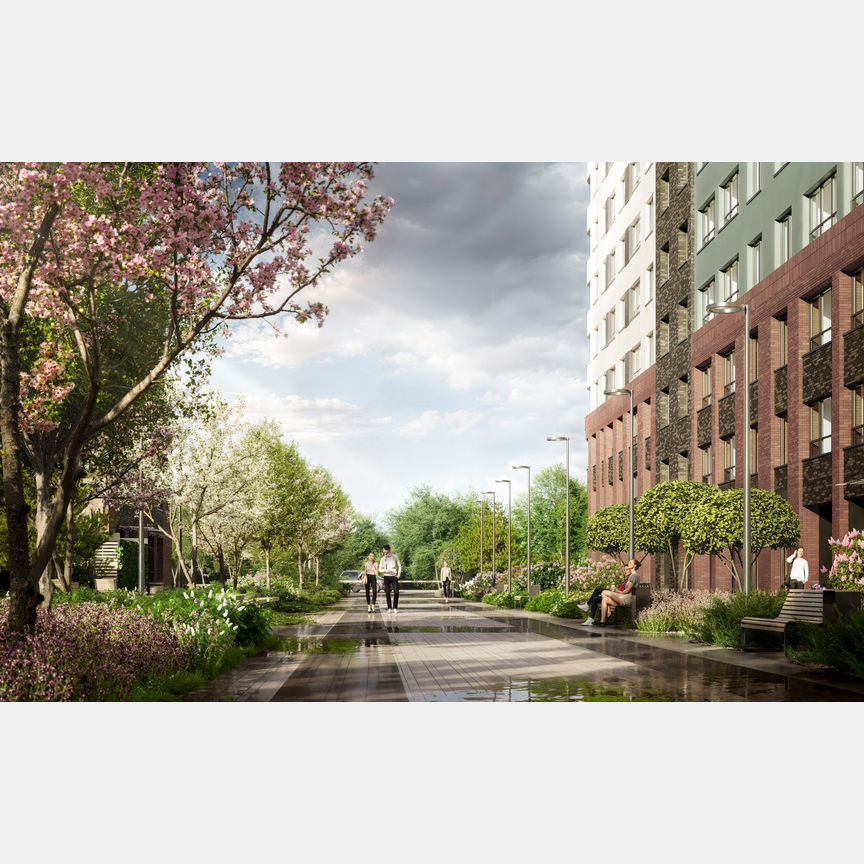 2-к. квартира, 65,4 м², 10/17 эт.