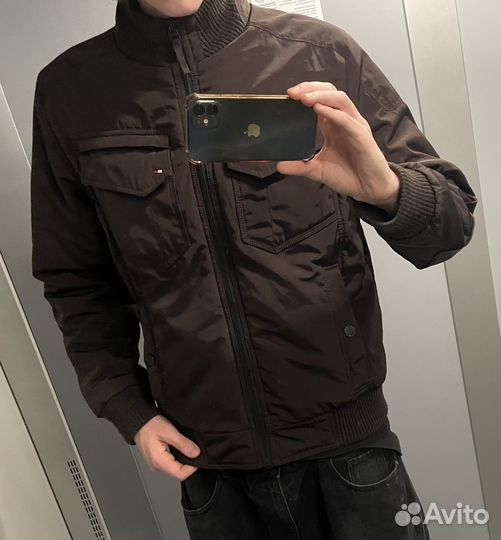 Мужская зимняя куртка Tommy Hilfiger оригинал р. L
