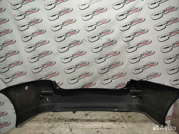 Бампер toyota wish ZGE20W ZGE21G ZGE22W ZGE25G ZGE25W широкий катафот задний черный, 202 TA1108