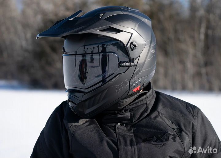 FXR Maverick X PRO шлем (подогрев, черный)