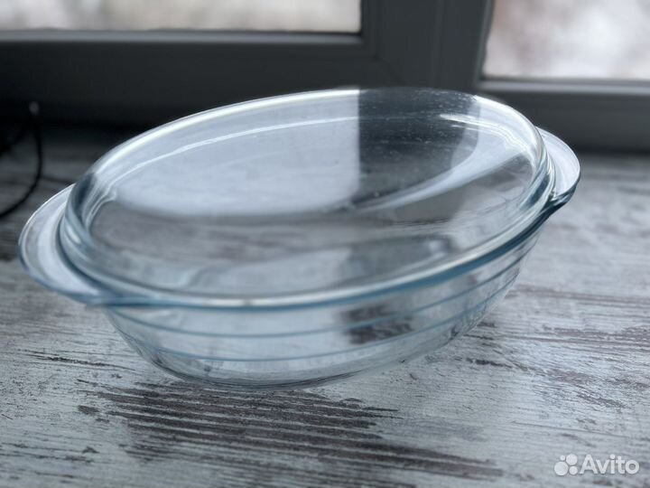 Стеклянная форма для запекания