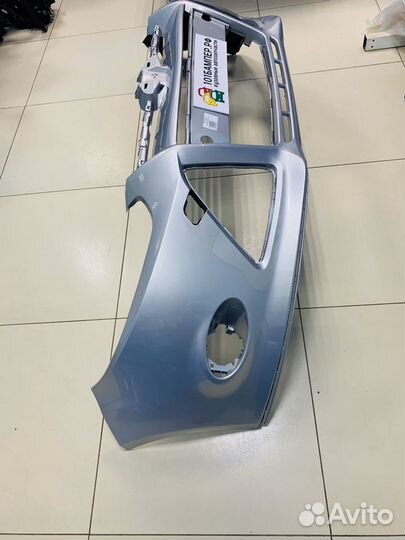 Бампер передний Ford Focus 3 11-15 Серебристый