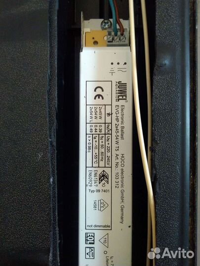 Аквариумная лампа juwel 16x895 mm, цоколь Т5