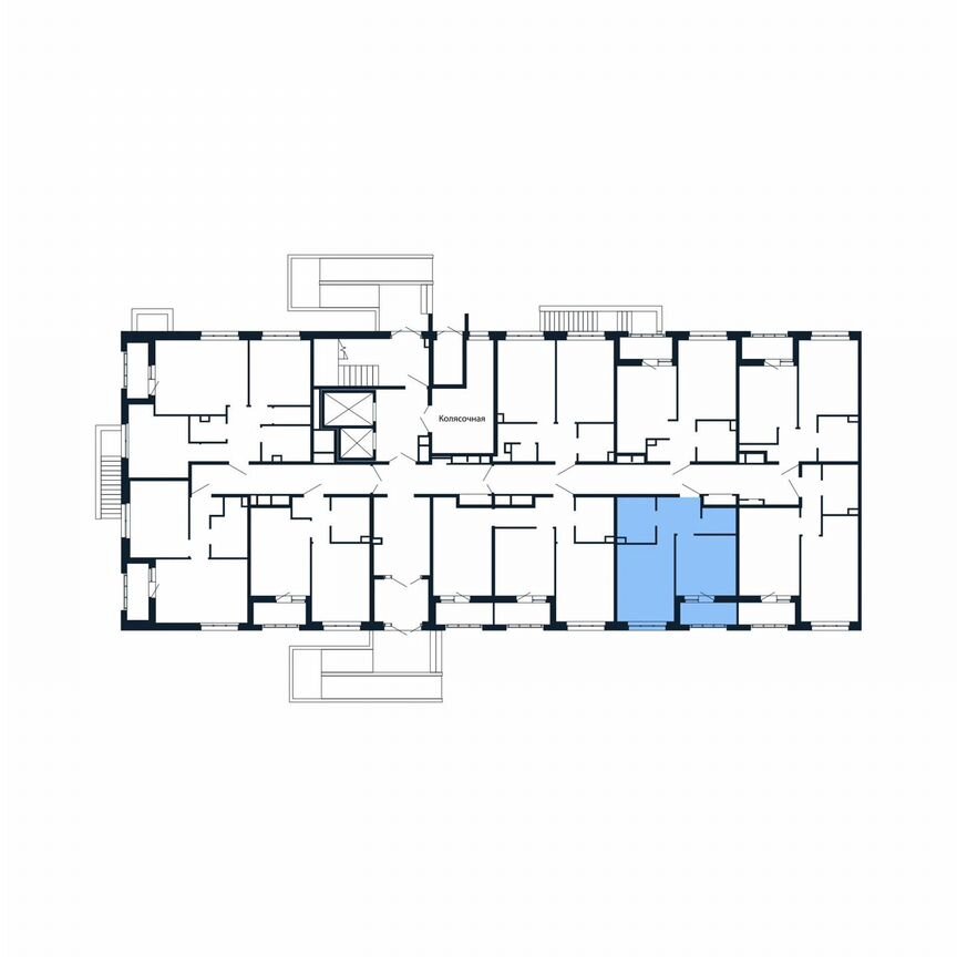 2-к. квартира, 37,5 м², 1/13 эт.