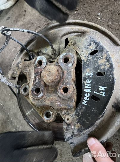 Ступица кулак задний Renault Megane 3